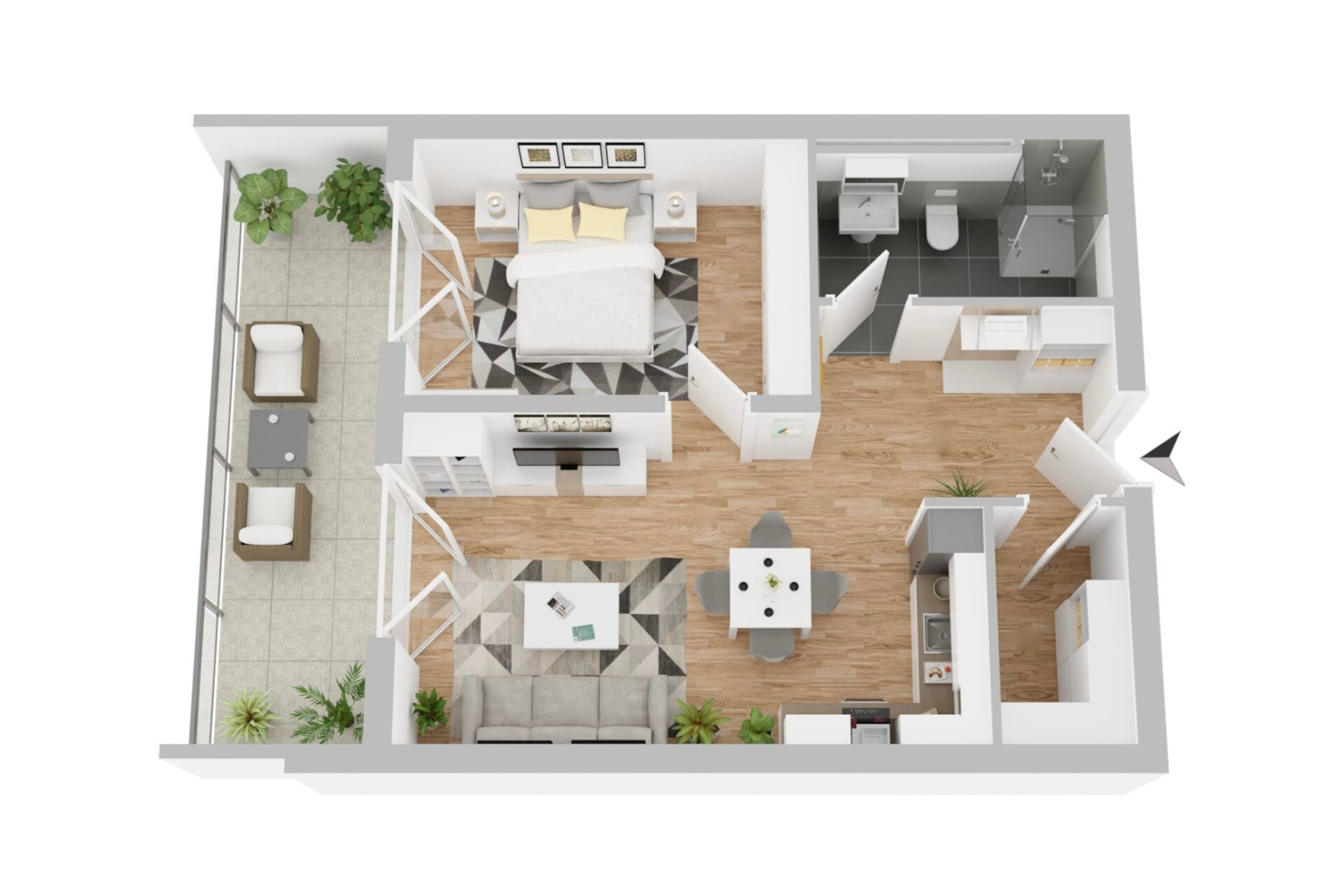 visueller Grundriss visueller Grundriss